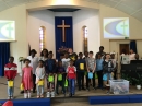 Children's church prize giving (those that haven't yet gone on holiday!)