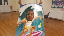 Surfer with 4 arms