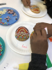 Decorating biscuits